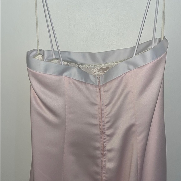 Elegant Pink Strapless Gown - Picture 6 of 7